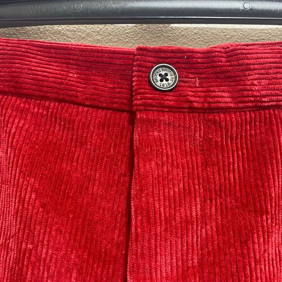 Brooks Brothers Red Corduroy Pants Men's Size 40"X32" - Picture 4 of 11